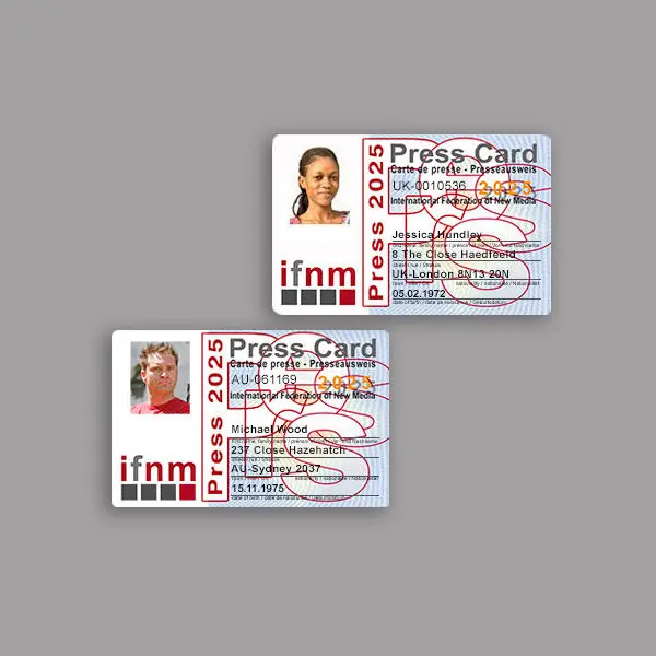 ifnm press card