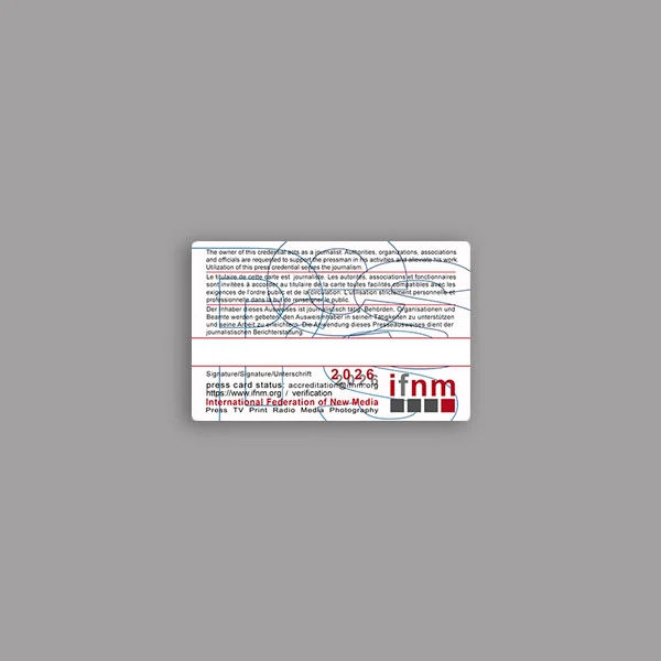 ifnm press card