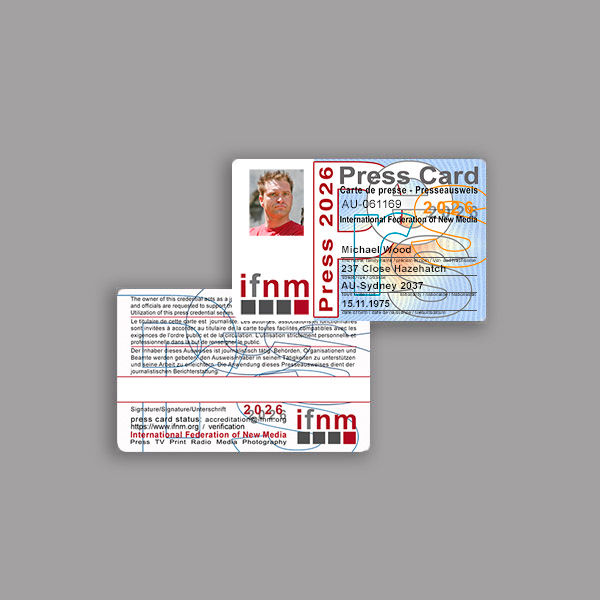 ifnm press card