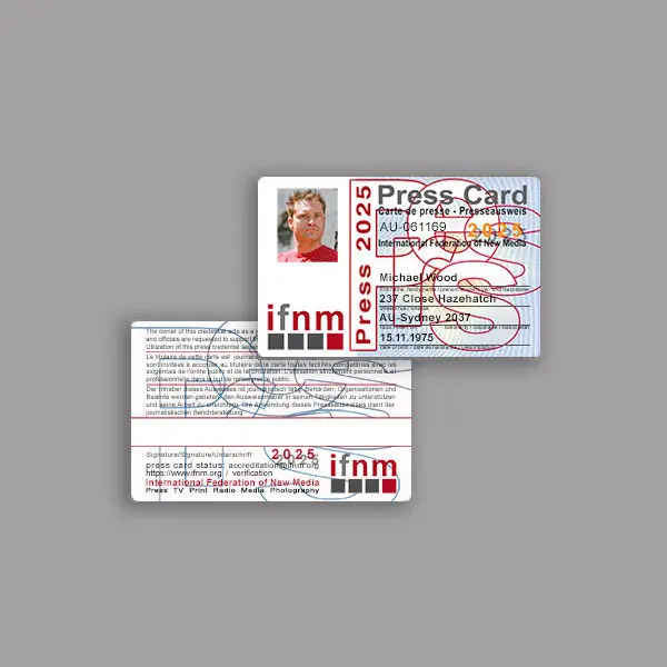 ifnm press card